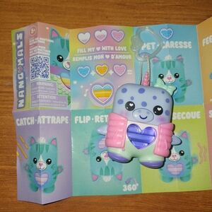 Colorful Nanomals Fidget Toy Narwhal